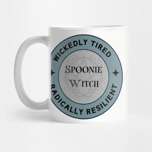 Spoonie Witch Wickedly Tired Mug